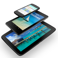 Google представил Nexus 4, улучшенный Nexus 7 и Nexus 10