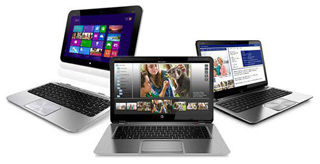 HP представила планшет и два ультрабука с операционной системой Windows 8