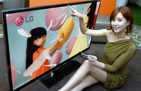 LG представляет новый 3D-телевизор класса премиум