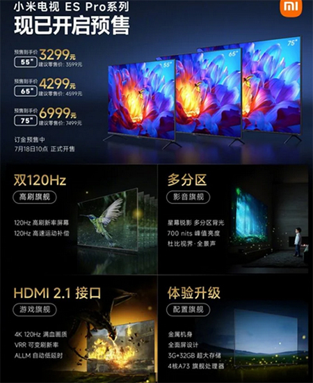 Xiaomi TV ES Pro